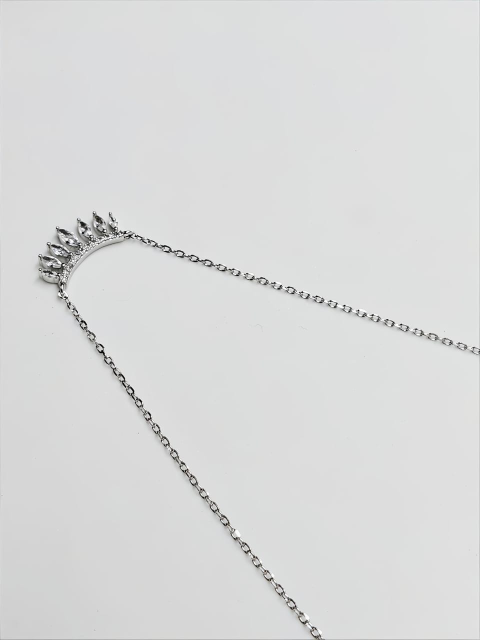 Dewdrop Elegance Necklace by SilvSaga