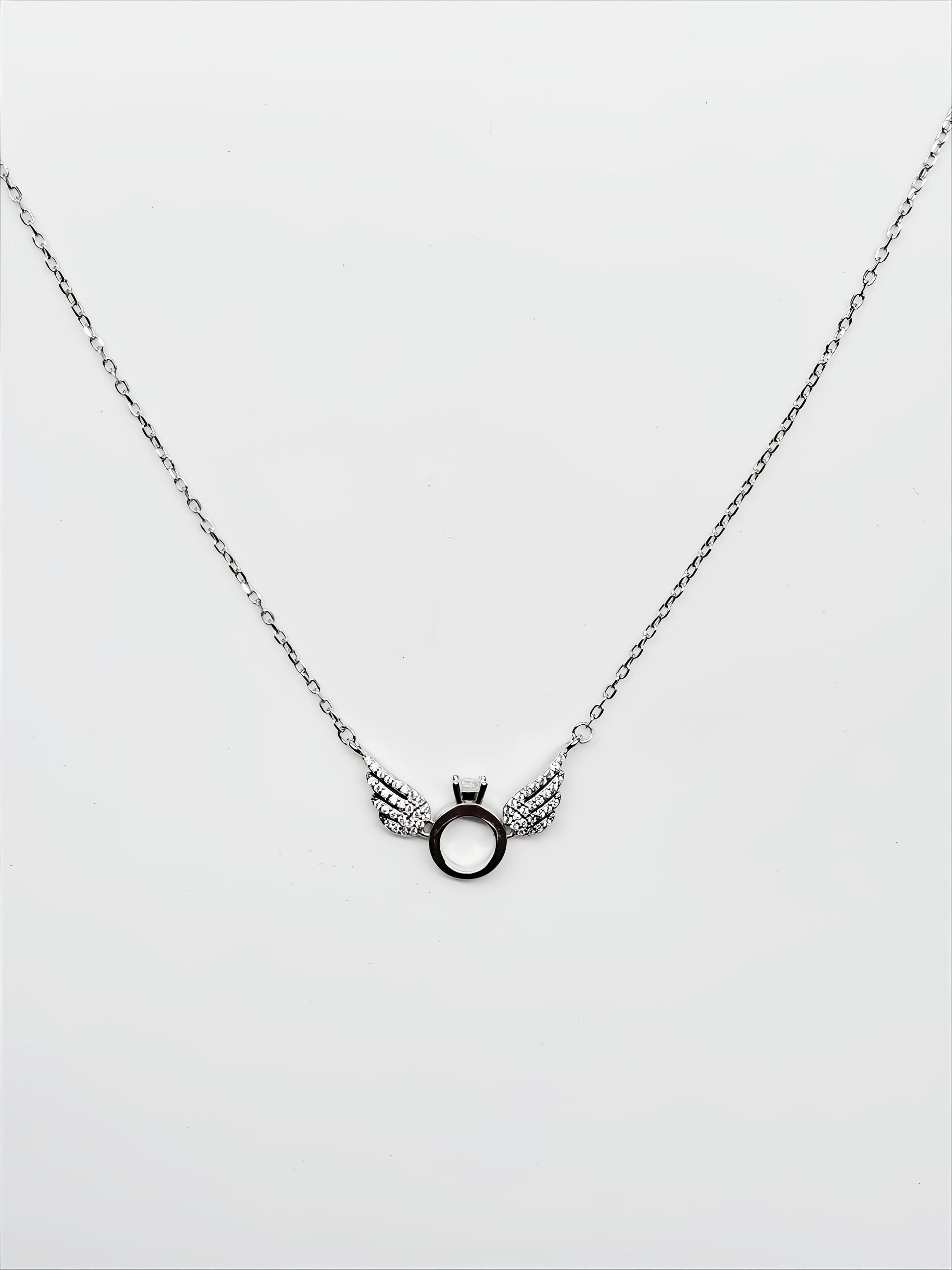 Celestial Wings Silver Necklace by SilvSaga