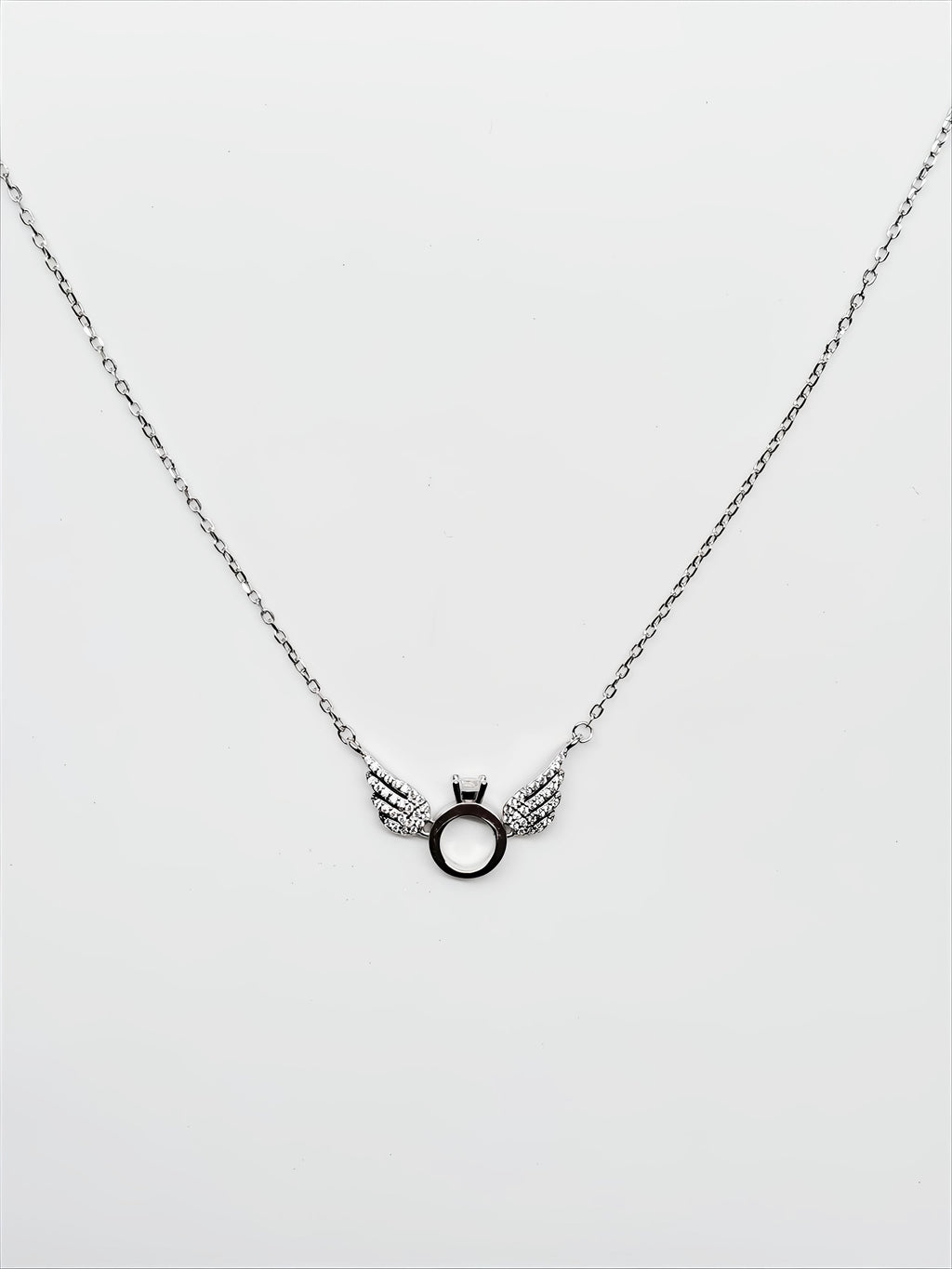 Celestial Wings Silver Necklace by SilvSaga