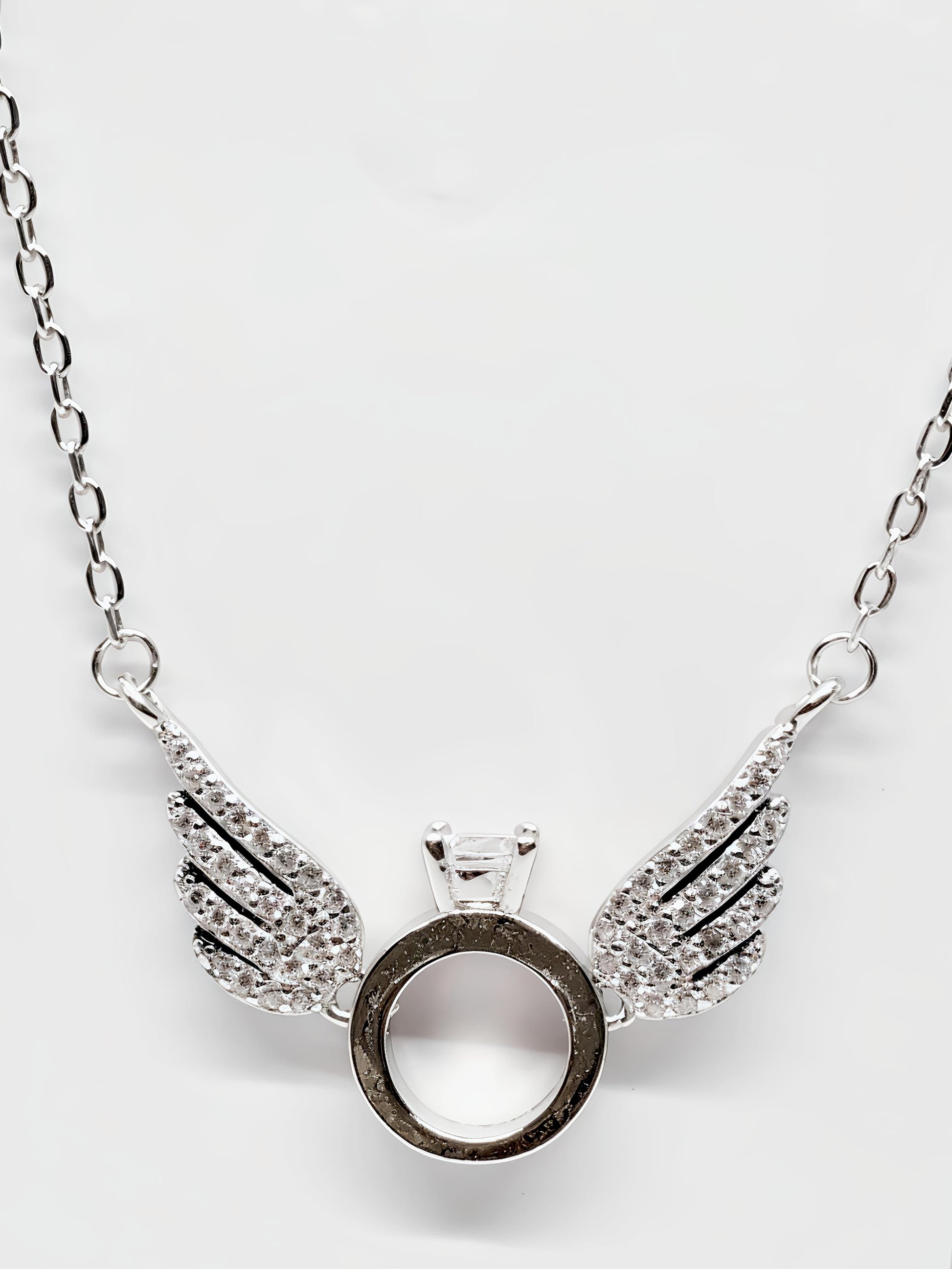 Celestial Wings Silver Necklace by SilvSaga