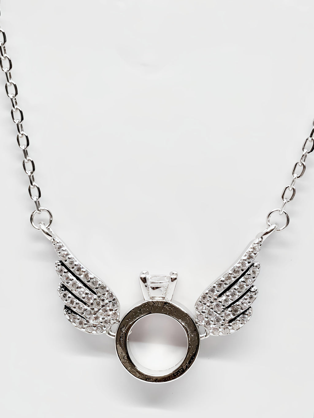 Celestial Wings Silver Necklace by SilvSaga